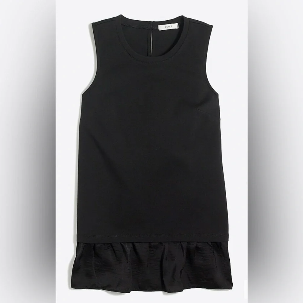 J. Crew Ruffle-hem Tank Top